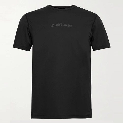 Reigning Champ Deltapeak 90 T Shirt in Black UK Outlet at SEIKK